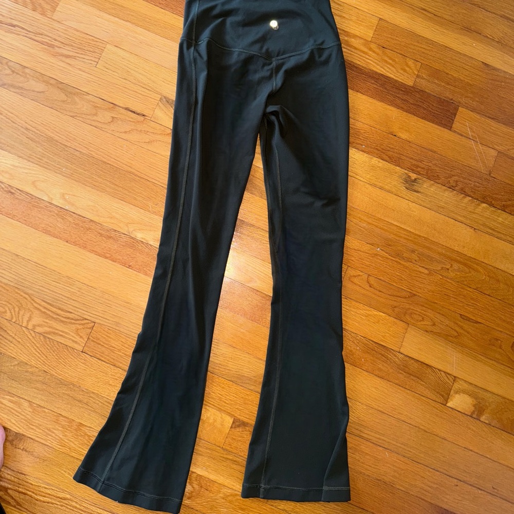 Lululemon Align High Rise Flare- Olive